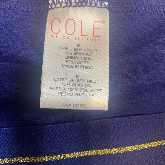 “COLE OF CALIFORNIA” Cali Floral Bikini - Picture 13 of 16